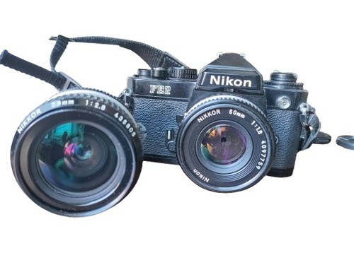 Nikon fe2 con nikor - nikon,