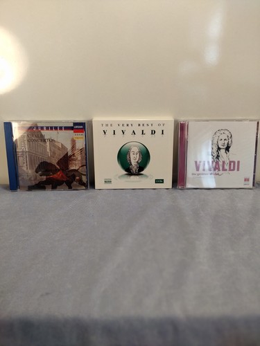 Lot cds vivaldi antonio - lot,