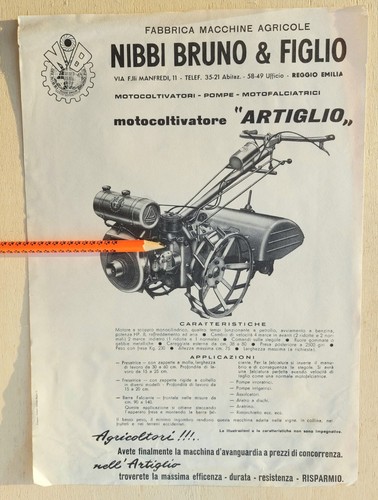 Artiglio motocoltivatore nibbi - artiglio,