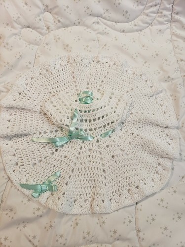 Uncinetto bianco fatto mano - bianco,