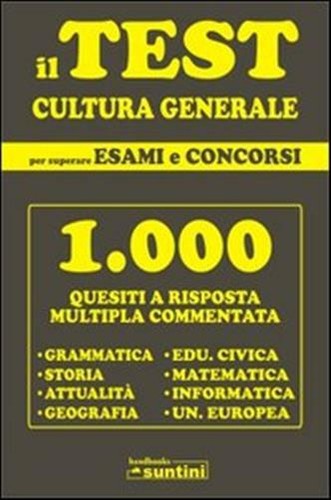 Test cultura generale - test, di