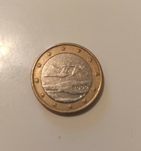 Moneta rara euro finlandia - moneta,