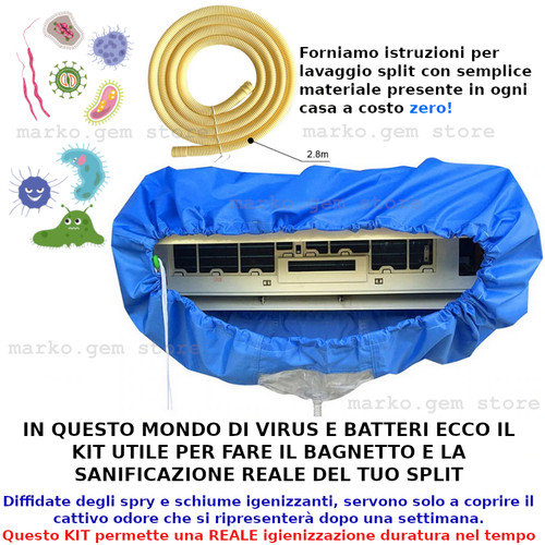 Kit pulizia condizionatore - pulizia,
