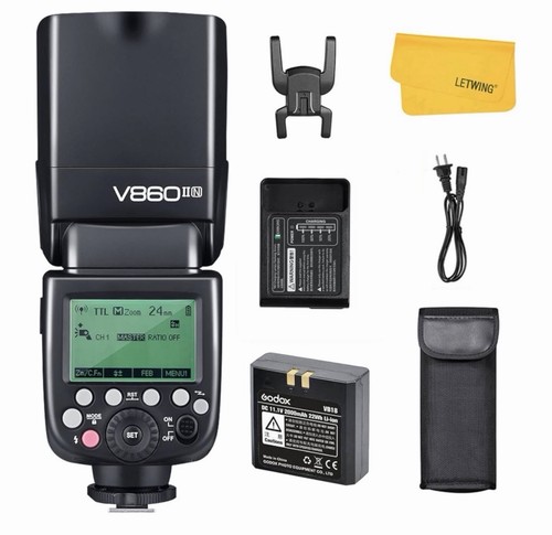 Godox v860ii flash - f,