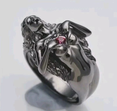Anello donna con cuore - , aperto