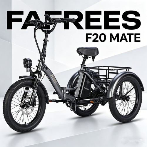 Triciclo elettrico fafrees - triciclo,
