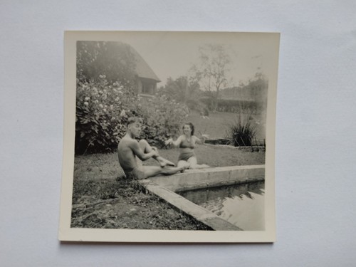 1950 vintage photo man - man, and