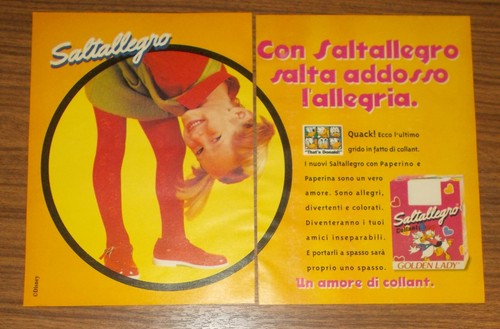 Rara pubblicità saltallegro - rara,
