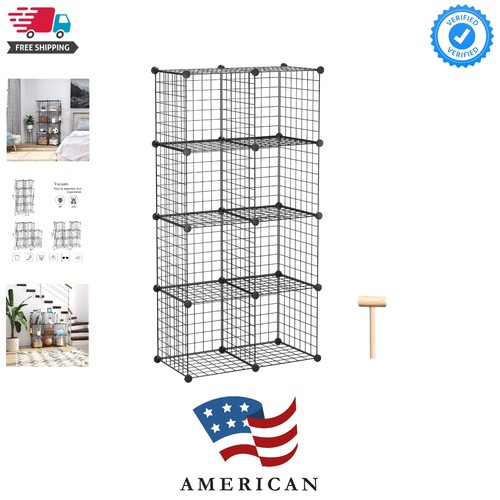 Wire cube storage - wire, 8-cube