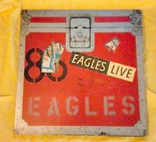 LP. EAGLE. LIVE. 1980. 2 DISCHI.