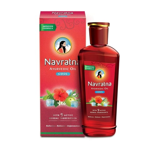 Navratna ayurvedic cool - cool, hair