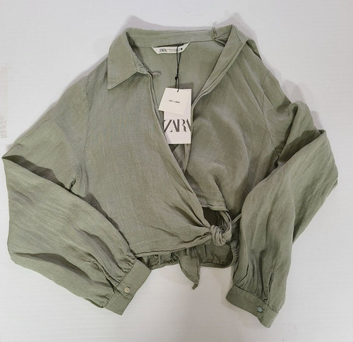 Zara camicia lino - camicia,