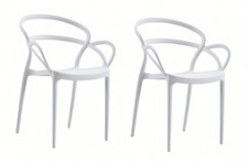 KIT 2 SEDIE POLIPROPILENE BAR