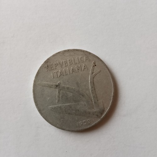 Moneta lire del 1953 - moneta,
