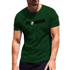 Puch Pioniere Abbigliamento Moto Racing Team Motocross T-Shirt Verde #31181