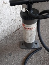 Gonfiatore Pompa Manuale Flusso Continuo Bravo 4 per Gommone Piscina