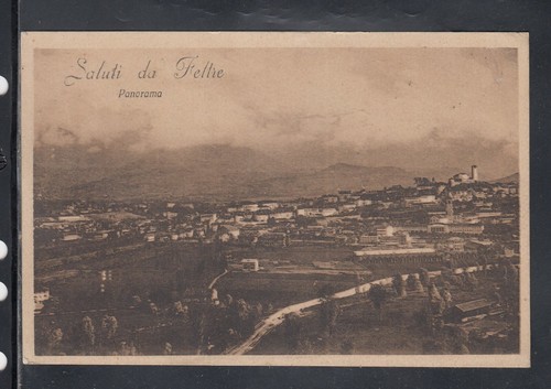 Cartolina saluti feltre - cartolina,