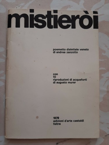 Mistieroi andrea zanzotto - di,