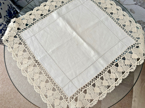 Vintage ivory irish - ivory, linen