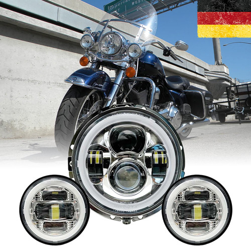 Faro proiettore led 4 - led, 7"