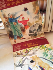 2 Libri FIABE SONORE FABBRI, prima ed. 1966 con disco 45 giri , ottimo stato