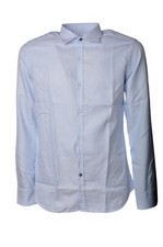 camicia fantasia gessata da