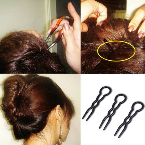 Spilla per capelli chignon - 3x,