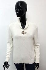 Ralph Lauren Maglione Donna Taglia M Maglia Sweatshirt Sweater Logo Woman