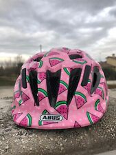 ABUS Casco per bambini, Rosa con motivo cocomero
