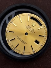 DIAL FOR ROLEX DAYDATE 18238 18038 18239 GENUINE CHAMPAGNE TRITIUM like NEW