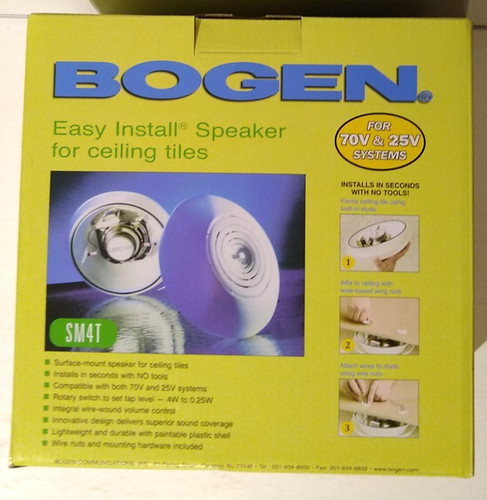 Bogen sm4t altoparlante - bogen,