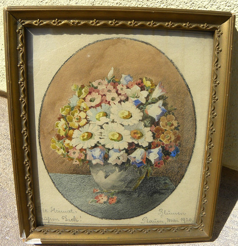 Vecchio dipinto tedesco - , 1920