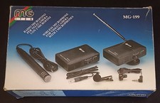 MG-199 Itex - RADIO MICROFONO PER TELECAMERA con 2 MICROFONI