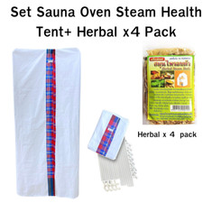 Set Tenda Sauna Forno Vapore