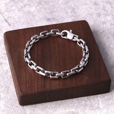 Bracciale uomo argento