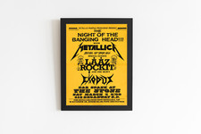 Poster concerto Metallica