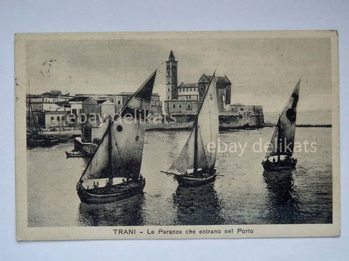 Trani paranze porto - porto, barche