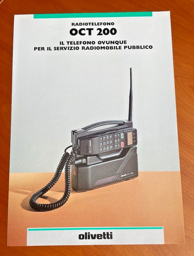 Olivetti depliant brochure