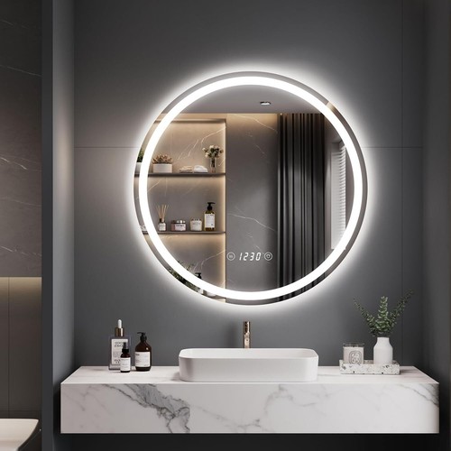 Specchio rotondo con led cm - specchio,