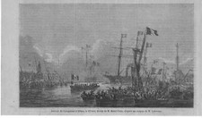 Stampa antica Lanterna Genova