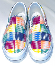 Scarpe NUOVE VANS 2021 Classic Slip On PRIDE LGBTQ+ Skater M 10/W 11,5 VN0A33TB3WJ