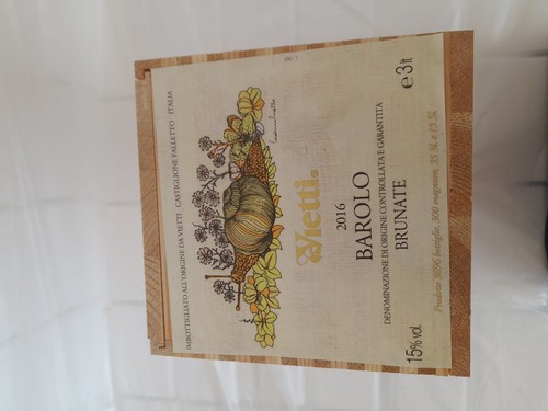 Cassetta legno vino vietti - legno,