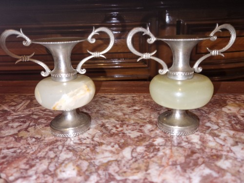 Coppia piccoli vasi in - di,