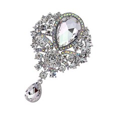  Spilla strass SPILLA SPILLA PIN scintillante collo cappotto revers spilla clip donna