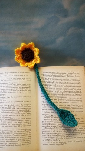 Segnalibro girasole - segnalibro,