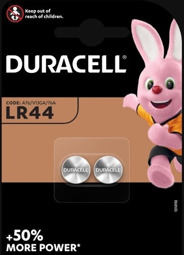 Batterie pile duracell lr44 - pile,