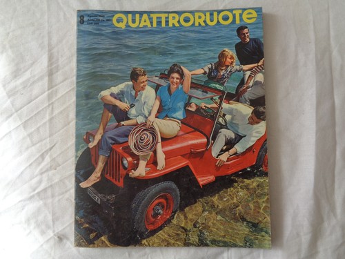 Quattroruote agosto 1962 - agosto,