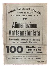 Unione Naturista Italiana -Alimentazione antisanzionista-