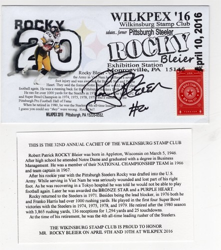 Rocky blier pittsburgh steeler - rocky,