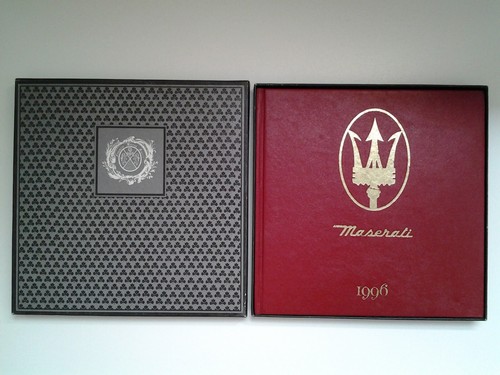 Maserati agenda diary 1996 - maserati,